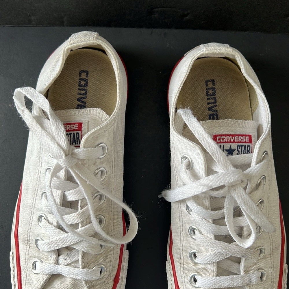 White Converse - Picture 4 of 6